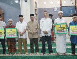 Safari Ramadan Bersama Pemprov Babel, Algafry Ajak Warga Terus Istikamah Berbuat Baik