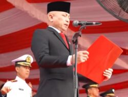 Ketua DPRD Didit Bacakan Teks Proklamasi HUT ke-80 RI di Babel