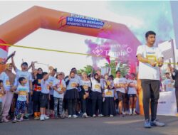 Satu Dekade TKPP, Gelar Fun Run dan Serahkan Bantuan CSR, Komitmen Hadirkan Hunian Berkualitas
