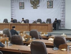 DPRD Bangka Sahkan Dua Perda dan Sampaikan Raperda Pengelolaan Barang Milik Daerah