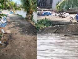 Walikota Baru  Mohon Cepat Atasi Banjir  Di Pemukiman Penduduk Hulu Sungai Rangkui Akibat Talud Ambruk