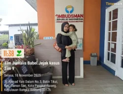 Lelah Menunggu Progres, Pelapor Seret Polresta Pangkalpinang ke Ombudsman
