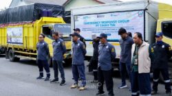 PT TIMAH Tbk Kembali Kerahkan Tim ERG Bantu Penanganan Banjir di Sumatera dan Salurkan Bantuan Logistik