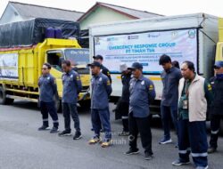 PT TIMAH Tbk Kembali Kerahkan Tim ERG Bantu Penanganan Banjir di Sumatera dan Salurkan Bantuan Logistik