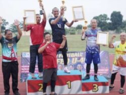 Fun Football Trofeo U-40, Pemkab Bangka Tengah Pererat Silaturahmi Bersama PT Timah dan BSI