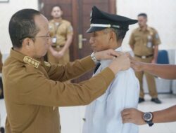 Bupati Algafry Lantik Mamad sebagai Pj Kades Pinang Sebatang Gantikan Almarhum Ahmad Nakar