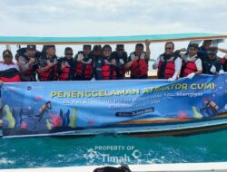 Tak Hanya Artificial Reef, PT TIMAH Juga Tenggelamkan Atraktor Cumi pada Tahun 2025 di Belitung Timur