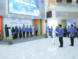 UBB Perkuat Formasi 2026, Lantik Pejabat Struktural hingga Tambah 3 Guru Besar