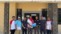 Bersama Masyarakat Desa Permis, PT TIMAH Dukung Turnamen Voli dan Jalan Santai Warga