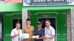 PT TIMAH Bantu Pembangunan Pagar Surau Al Amin di Kundur Barat, Tingkatkan Kenyamanan Jamaah