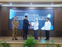 Bupati Bangka Serahkan LKPD 2025 ke BPK, Target Raih Opini WTP