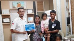Dukung Kesehatan Masyarakat, PT TIMAH Bantu Biaya Pengobatan Balita di Pangkalpinang