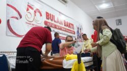 Bulan Bakti HUT ke-50 PT TIMAH Dimulai, Ratusan Warga Sungailiat Terima Layanan Sosial
