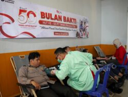 Warga Belinyu Ramai-ramai Berdonor, 138 Kantong Darah Terkumpul dalam Bulan Bakti HUT ke-50 PT TIMAH