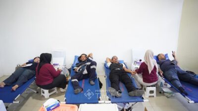 Donor Darah Warnai Bulan Bakti HUT ke-50 PT TIMAH di Bangka Tengah, Bantu Penuhi Kebutuhan Darah
