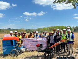 PT TAJ, Anak Usaha PT TIMAH, Dukung Ketahanan Pangan Lewat Bantuan Alat Pertanian