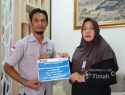 Musim Kemarau Ganggu Pasokan Air di Sekolah, PT TIMAH Salurkan Air Bersih di SMKN 4 Pangkalpinang