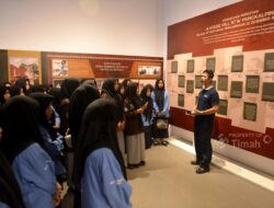 Museum Timah Indonesia  Pangkalpinang Jadi Ruang Belajar Siswa, Teknologi Kapal Isap Tarik Perhatian Pelajar Teknik Alat Berat